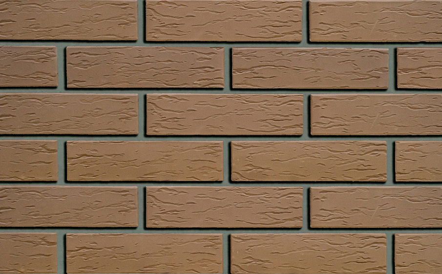 Кирпич облицовочный Кротовский КЗ Классика Шоколад кора дуба 250*120*65 мм