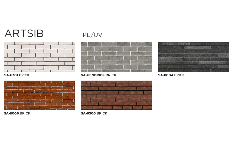 Алюминиевая композитная панель SIBALUX SBL A2 ARTSIB BRICK