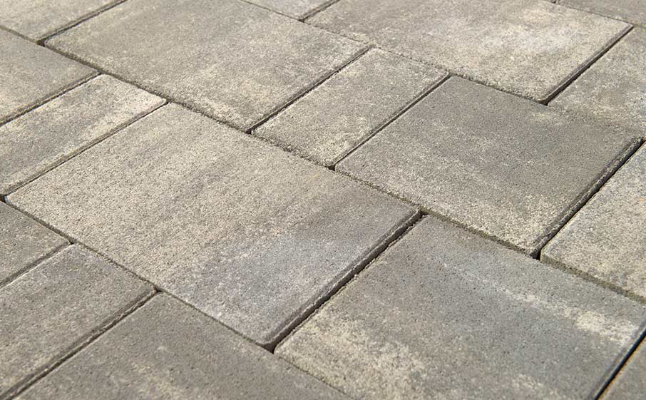 Плитка тротуарная BRAER Старый город Ландхаус Color Mix Туман, толщина 80 мм
