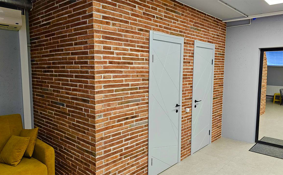 Кирпич ригельный ручной формовки Rightbrick Моне, 400*100*40 мм