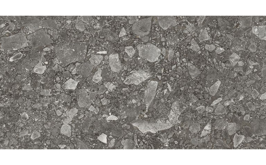Керамогранит Avroria Mappa Marble (серый террацо), 1200*600*9 мм