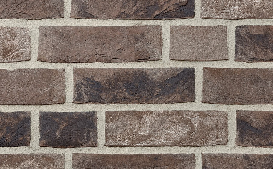 Облицовочный кирпич Terca Cinder Coal-White Grijs-Zwart-Wit, 215*102*65 мм