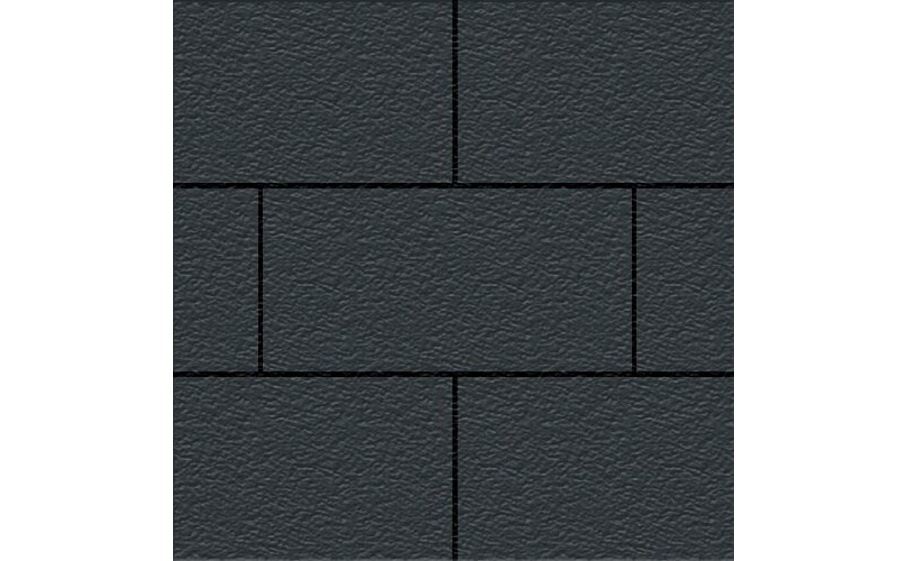 Плитка тротуарная SteinRus Парк Плейс Б.3.П.8, Old-age, черный, 600*300*80 мм