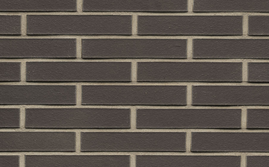 Кирпич клинкерный Muhr 05 Eisenschmelz Schwarzbraun гладкий, 290*60*52 мм
