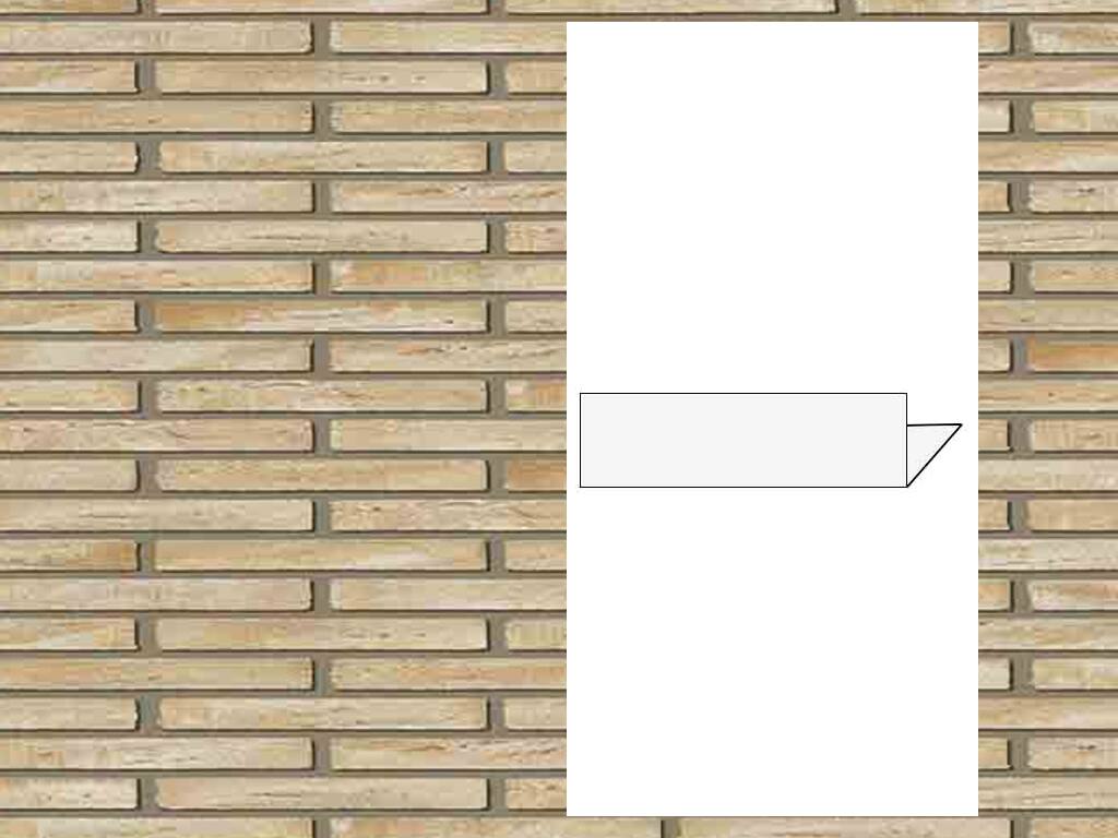 Гибкий кирпич StoCleyer B, угловой элемент 4/4-lintel, 71210 желтый, 400*40/100*4-8 мм 