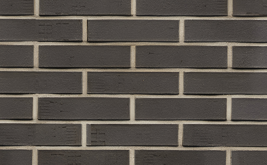 Кирпич клинкерный Muhr 05F Eisenschmelz Schwarzbraun Fuss гладкий, 290*60*71 мм