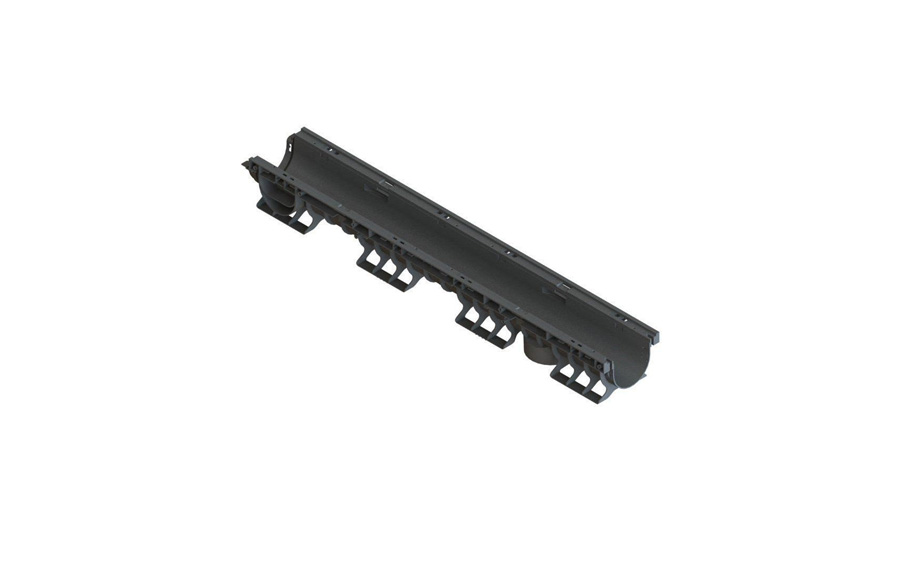 Лоток водоотводный (дренажный) Standartpark PolyMax Basic DN100, 1000*156*120 мм