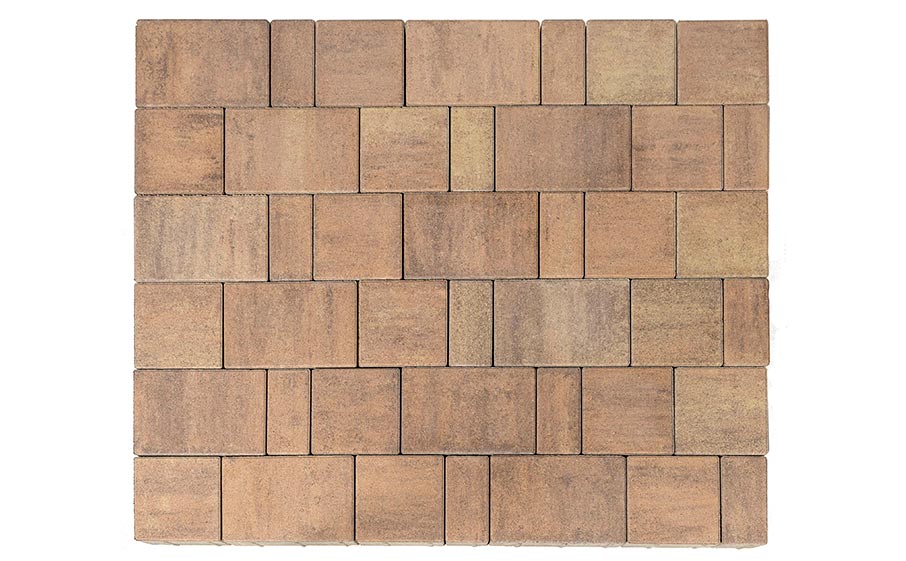 Плитка тротуарная BRAER Старый город Ландхаус 2.0 Color Mix Прайд