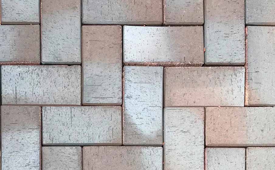 Клинкерная брусчатка Feldhaus Klinker SKF  P705 umbra flamea 200*100*40 мм