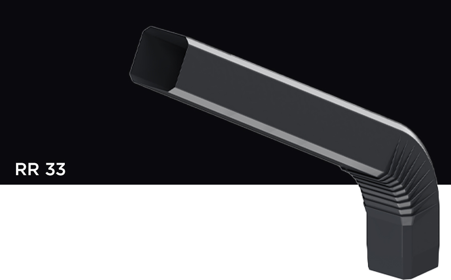 Нижнее колено Orima RR 33 для системы D 110/85*85 мм