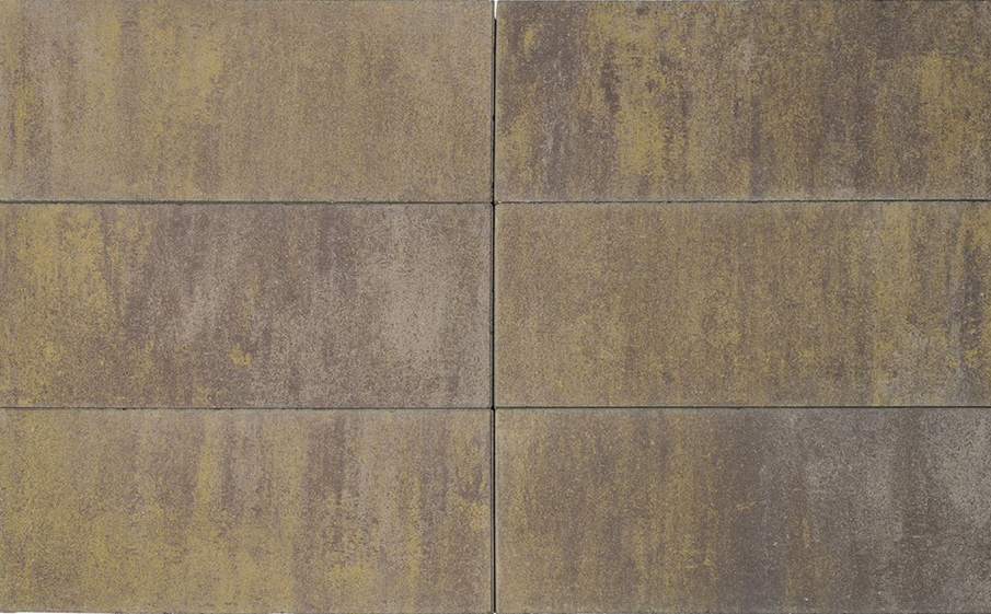 Плитка тротуарная BRAER Сити Color Mix Степь, 300*150*80 мм