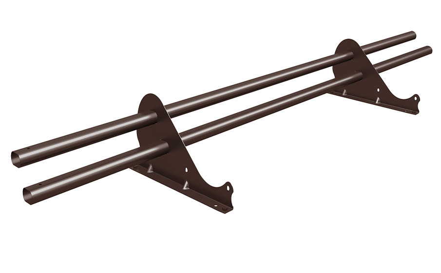Снегозадержатель Grand Line Snow Kit трубчатый RAL 8017, 3 м