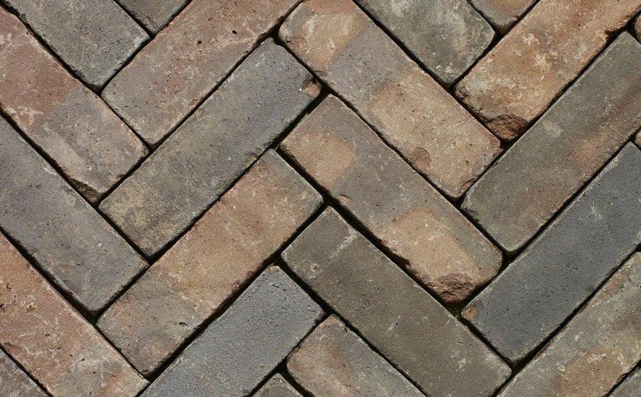 Клинкерная брусчатка Penter Oliva wasserstrich tumbled, 200*65*85 мм