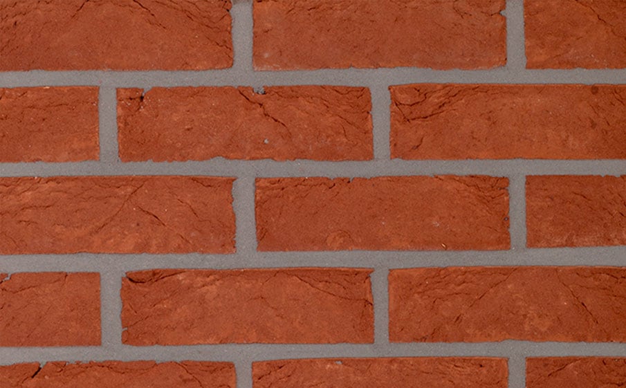 Плитка ручной формовки Terca Haywood Red (PAEPESTEEN), 214*64*22 мм