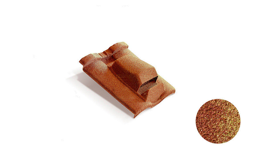 Кровельный вентилятор Metrotile RV75 Roman Terracotta yellow