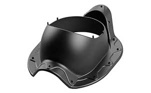 Проходной элемент Vilpe® ARMOR 2K черный
