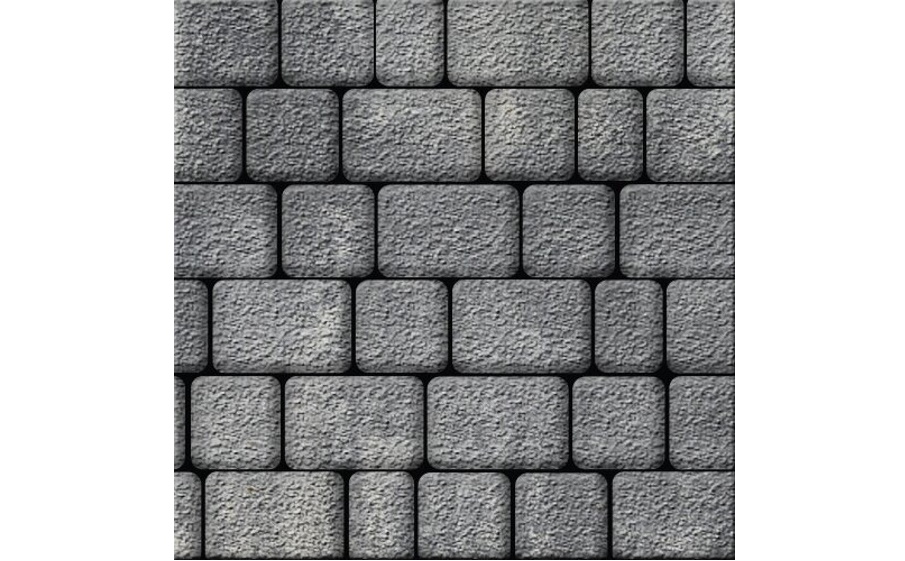 Плитка тротуарная SteinRus Инсбрук Альт А.1.Фсм.4, Old-age, ColorMix Актау, толщина 40 мм