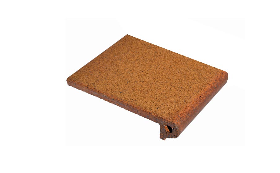 Клинкерная ступень Terraklinker (Gres de Breda) Natural модель B, 200*330*60*20 мм