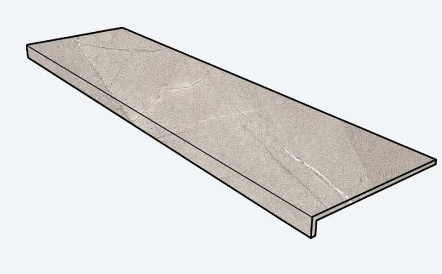Ступень с прямым носиком Gres Aragon Marble Pulpis, 1497*315*14 мм