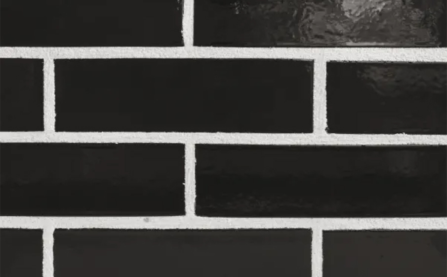 Глазурованный кирпич S.Anselmo Black, 250*115*55 мм