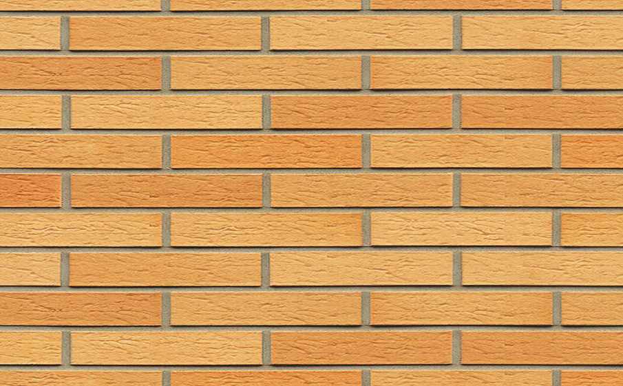 Кирпич клинкерный Muhr 01 EG Niederlausitzer Gelb Edelglanz рустик, 240*90*40 мм