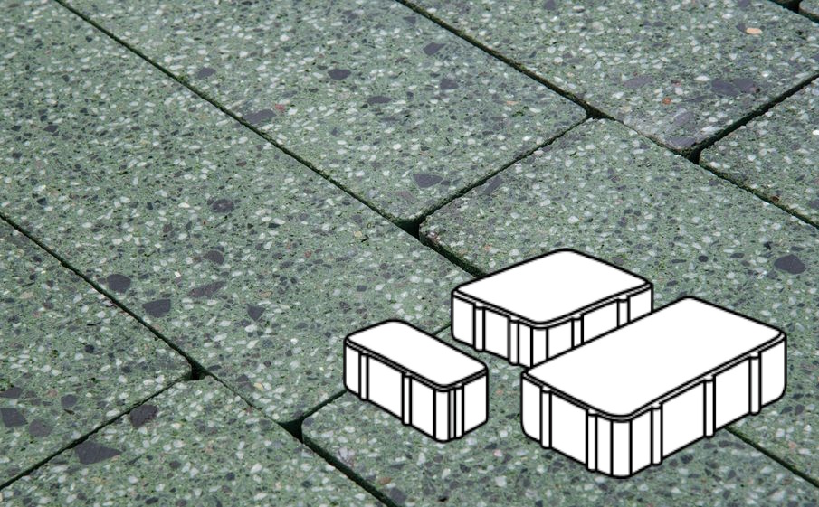 Плитка тротуарная Готика, Granite FINO, Новый Город В.2.Псм.8, Порфир, 260/160/100*160*80 мм