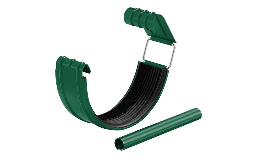Соединитель желоба в комплекте Aquasystem  PURAL RAL 6005 для системы D 150/100