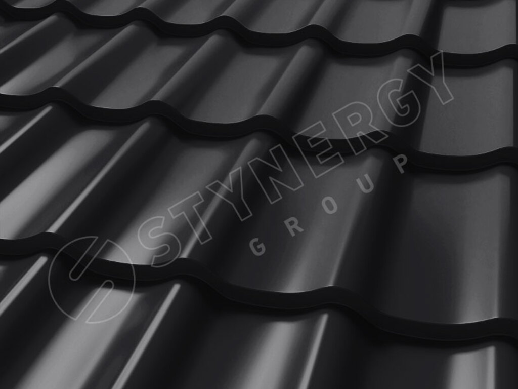 Металлочерепица Stynergy СМ Классик CORUNDUM50® RAL 9005