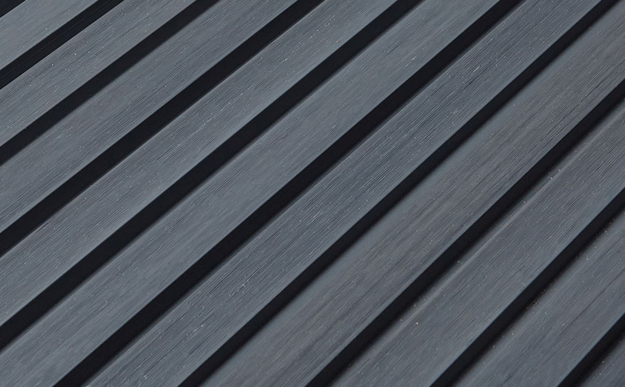 Реечная фасадная панель CM Волл (CM Wall) Эбен (Ebony), 4000*219*26 мм