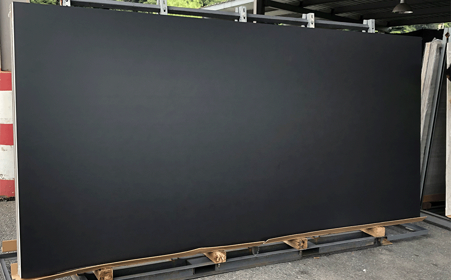 Слэб керамогранита Nabel Nero Super+ 3200*1600*20 мм