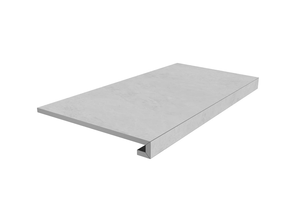 Ступень клееная KERAMA MARAZZI Монте Тиберио серый обрезная, 800*330*9 мм
