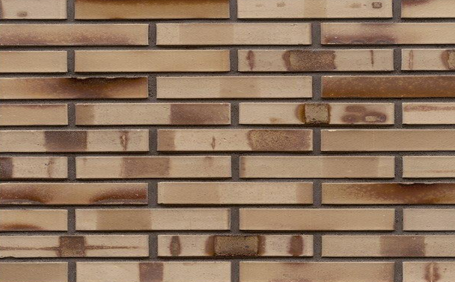 Кирпич клинкерный Muhr 36 KS Silbergrau nuanciert Kohle Spezial гладкий, 290*60*40 мм