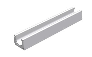 Лоток универсальный Gidrolica BGU DN100 №9 кл. С250, 1000*160*172/177 мм