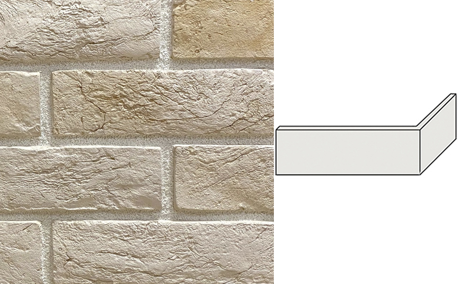 Угловой декоративный кирпич Redstone Кронштадт KR-11/U, 230*105*66 мм