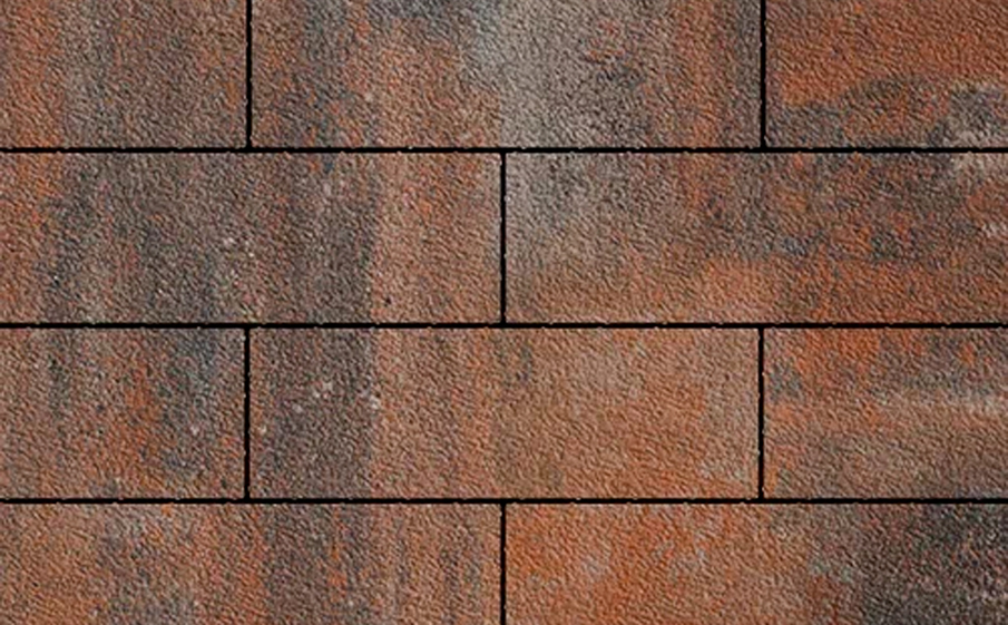 Плитка тротуарная SteinRus, Аликанте Б.2.П.8, Native, ColorMix Рей, 900*300*120 мм