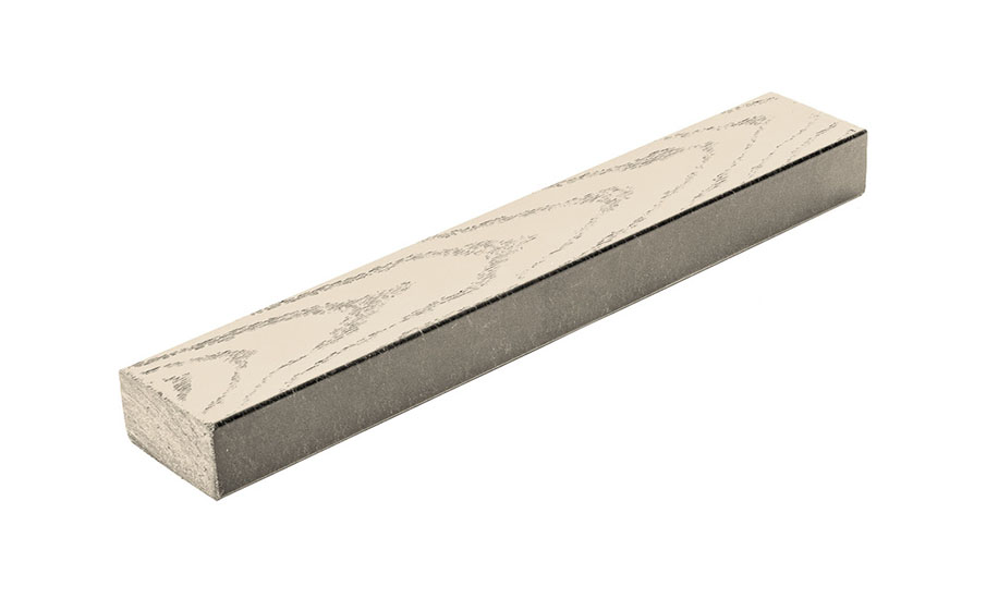 Брус Grand Line массив тиснение 50*30 мм Слоновая кость, 4 м