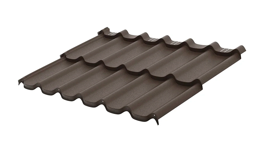 Металлочерепица Aquasystem Стокгольм GreenCoat Pural BT RR 32 MATT