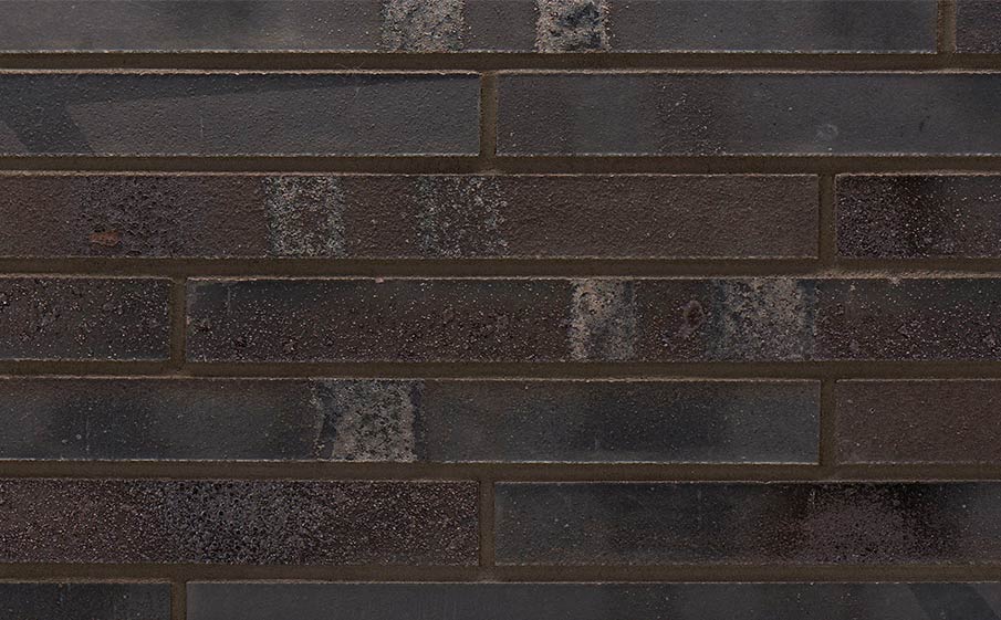 Клинкерная плитка Stroeher Brick 60 650 eisenschwarz 590*52*12 мм