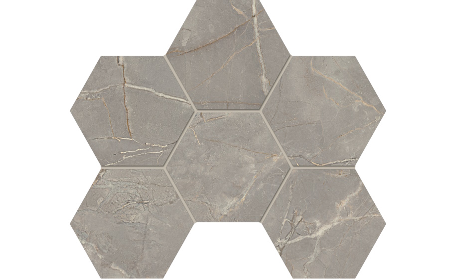 Мозаика Гексагон/Hexagon Estima Бернини/Bernini BR03 неполированный