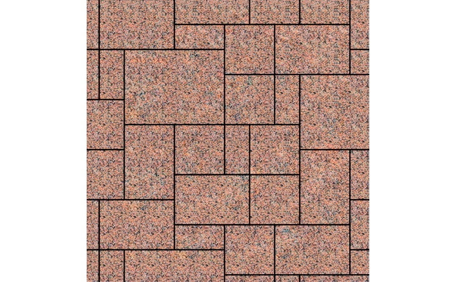 Плитка тротуарная SteinRus Инсбрук Альпен Б.7.Псм.6, Backwash, Яшма, толщина 60 мм