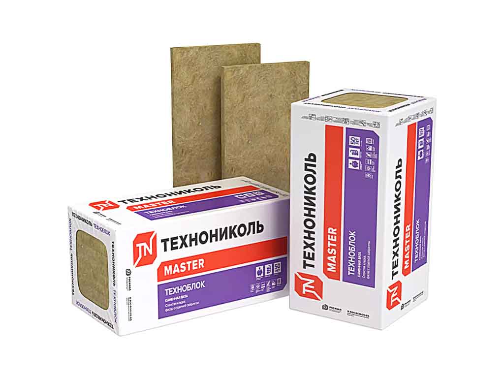 Утеплитель Технониколь Техноблок Стандарт, 6 шт/уп, 1200*600*50 мм