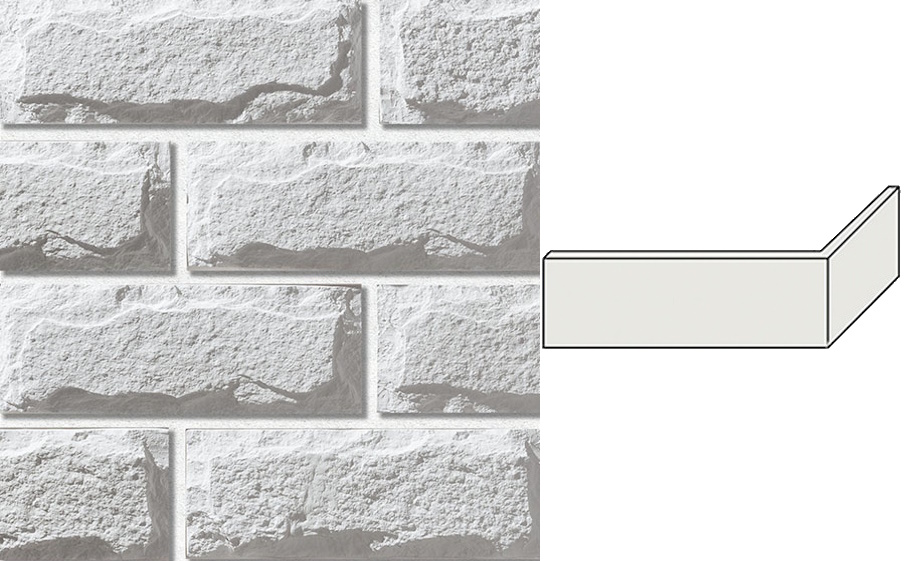 Облицовочный камень Leonardo Stone угловой элемент Турин 260/125*145*30 мм 100