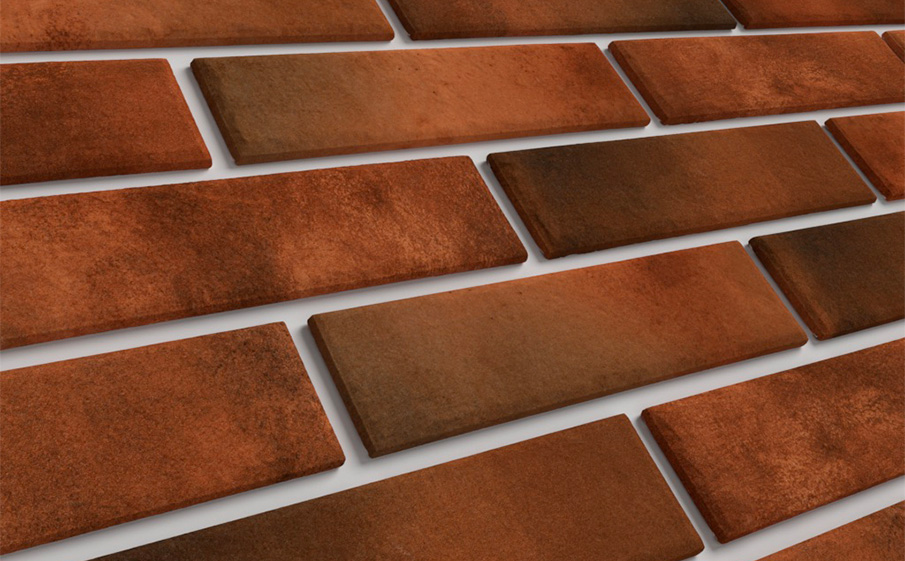 Клинкерная плитка для НФС BestPoint Retro Brick Chili 245*65*12 мм