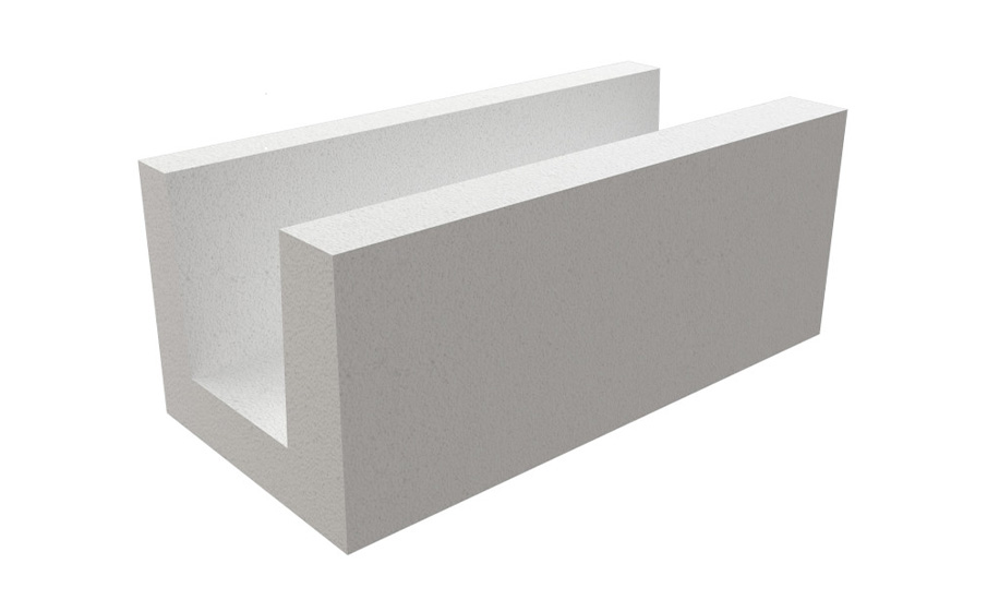 Газобетонный U-блок ISTKULT D500, 200*250*500 мм
