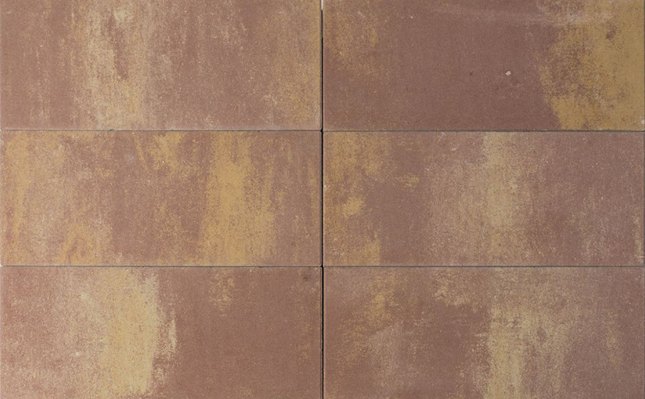 Плитка тротуарная BRAER Сити Color Mix Каньон, 300*150*80 мм