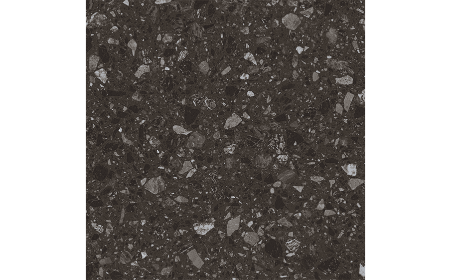Керамогранит WIFi Ceramiche Terrazzo 2.0 Nero, 600*600*20 мм