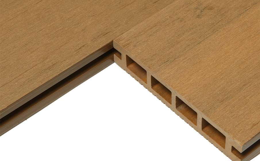Террасная доска CM (CM Decking) Микс (Mix) Тик (Teak), 3000*135*25 мм