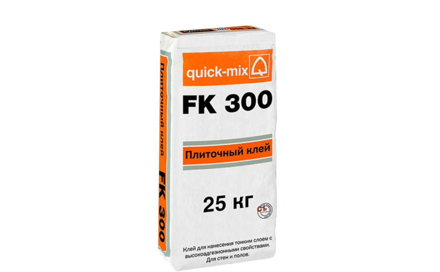 Плиточный клей quick-mix FK300, 25 кг