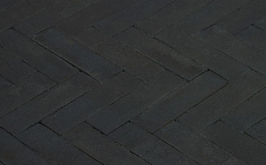 Клинкерная брусчатка Penter Nero, 240*65*80 мм