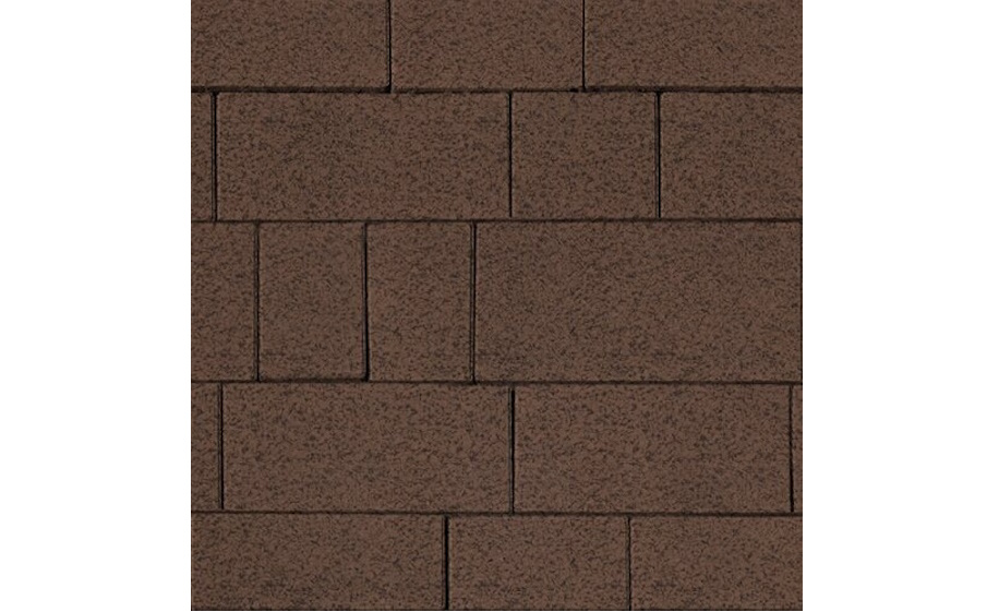 Плитка тротуарная SteinRus Инсбрук Тироль Б.4.Псм.6 Native, коричневый, толщина 60 мм